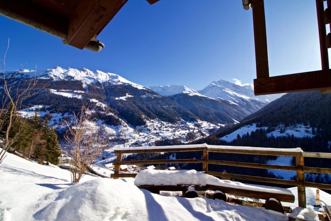 Chalet Abraxas With Astonishing View - Grimentz 빌라 외부 사진