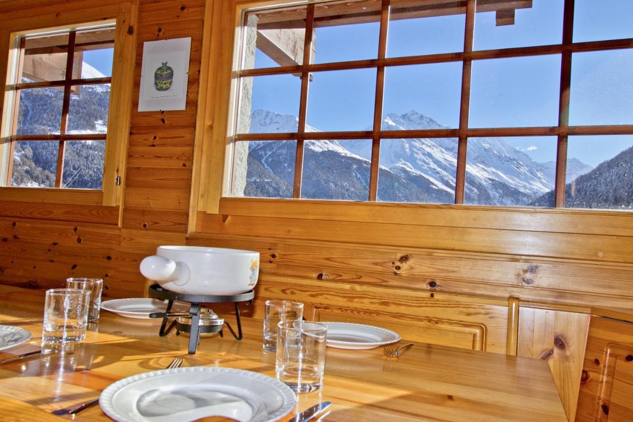 Chalet Abraxas With Astonishing View - Grimentz 빌라 외부 사진