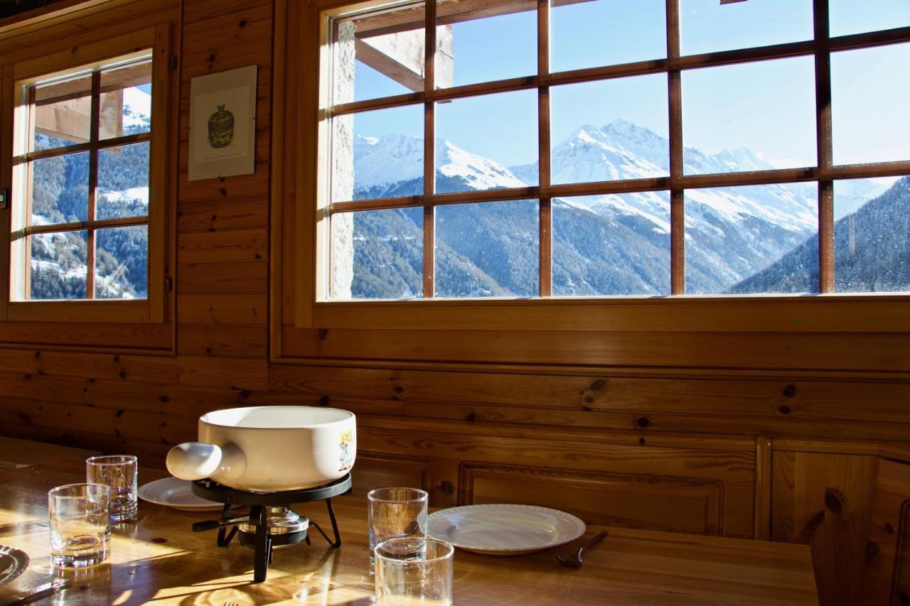 Chalet Abraxas With Astonishing View - Grimentz 빌라 외부 사진